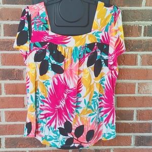 Westbound Aloha Top Size L